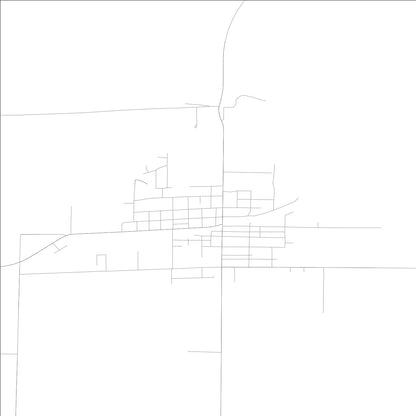 ROAD MAP OF WAYNE CITY, ILLINOIS BY MAPBAKES