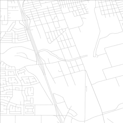 ROAD MAP OF TAFT MOSSWOOD, CALIFORNIA BY MAPBAKES