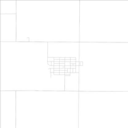 ROAD MAP OF WELDON, ILLINOIS BY MAPBAKES