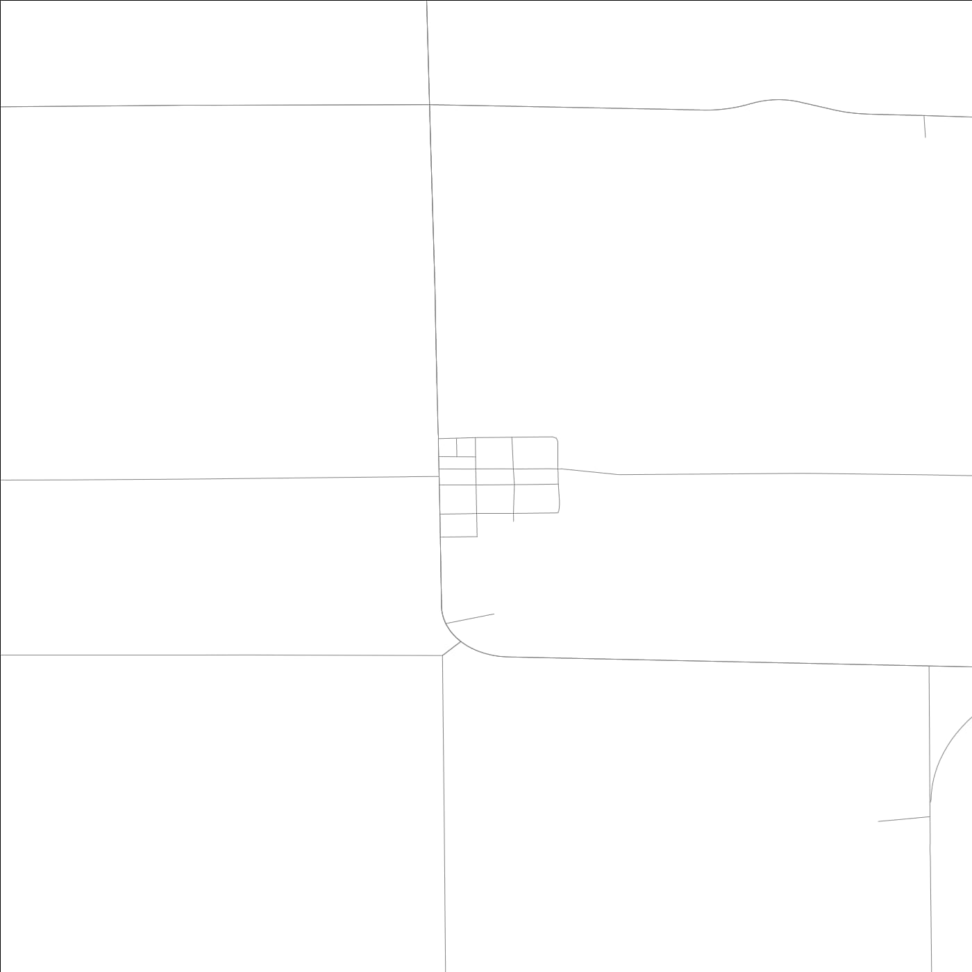 ROAD MAP OF WEST BROOKLYN, ILLINOIS BY MAPBAKES