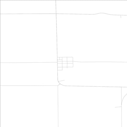 ROAD MAP OF WEST BROOKLYN, ILLINOIS BY MAPBAKES