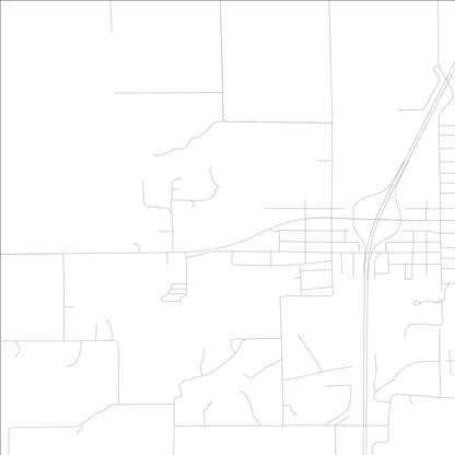 ROAD MAP OF WEST CITY, ILLINOIS BY MAPBAKES