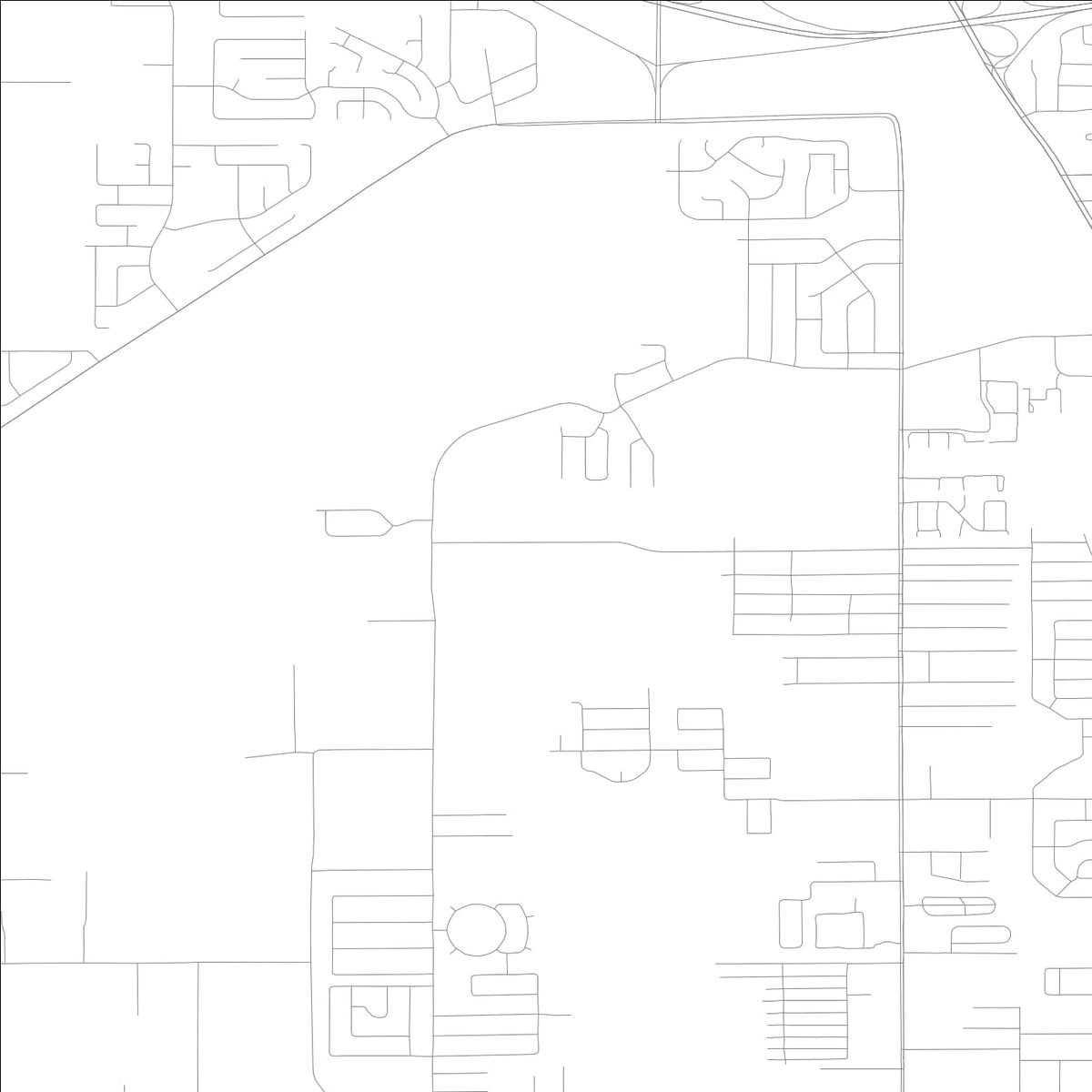ROAD MAP OF COCOA, FLORIDA BY MAPBAKES