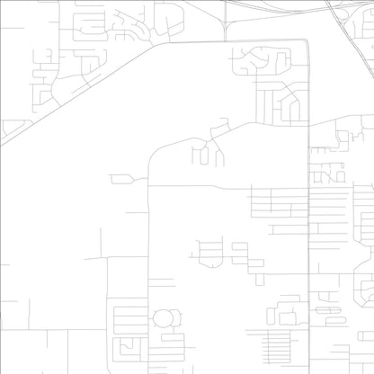 ROAD MAP OF COCOA, FLORIDA BY MAPBAKES