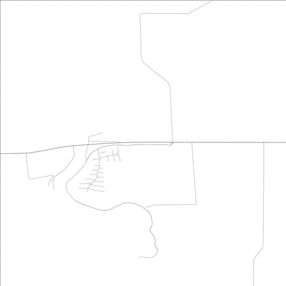 ROAD MAP OF TERMINOUS, CALIFORNIA BY MAPBAKES