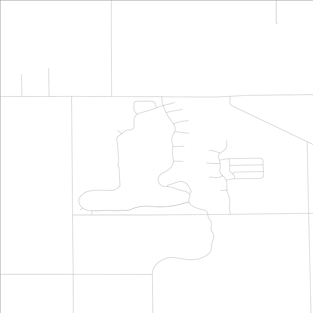 ROAD MAP OF WESTLAKE VILLAGE, ILLINOIS BY MAPBAKES