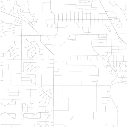ROAD MAP OF WHEELING, ILLINOIS BY MAPBAKES