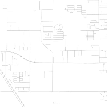 ROAD MAP OF COCOA WEST, FLORIDA BY MAPBAKES