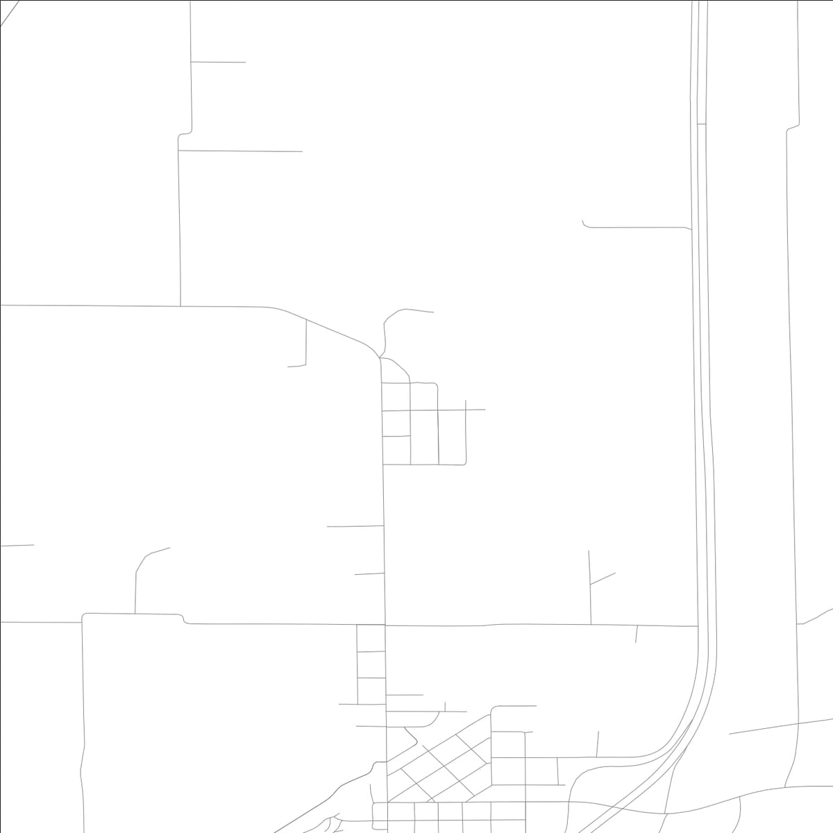 ROAD MAP OF WILLIAMSON, ILLINOIS BY MAPBAKES