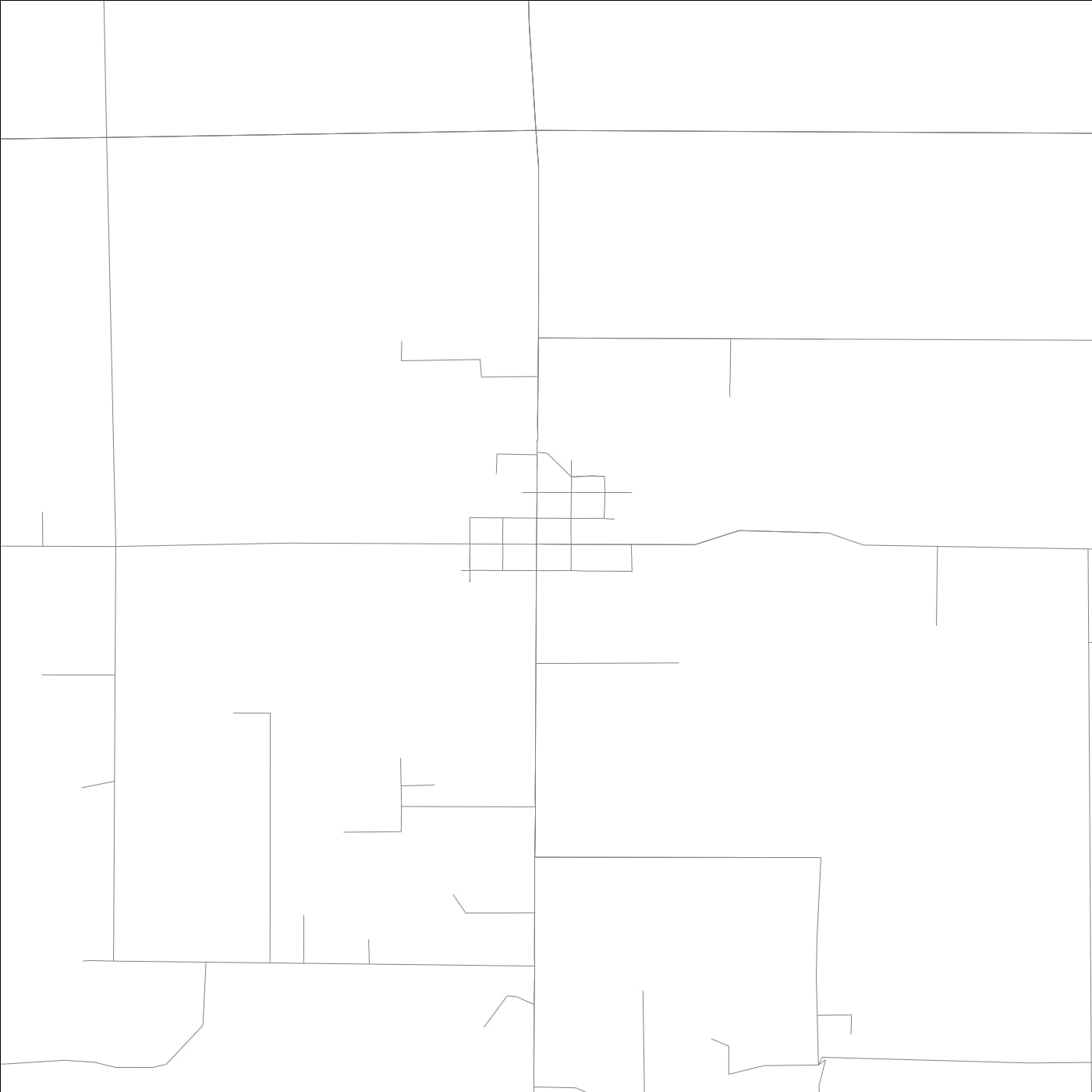 ROAD MAP OF WILLOW HILL, ILLINOIS BY MAPBAKES