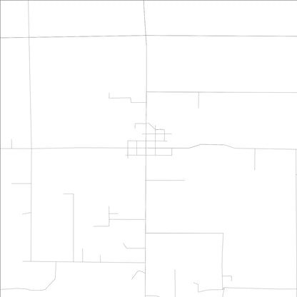 ROAD MAP OF WILLOW HILL, ILLINOIS BY MAPBAKES