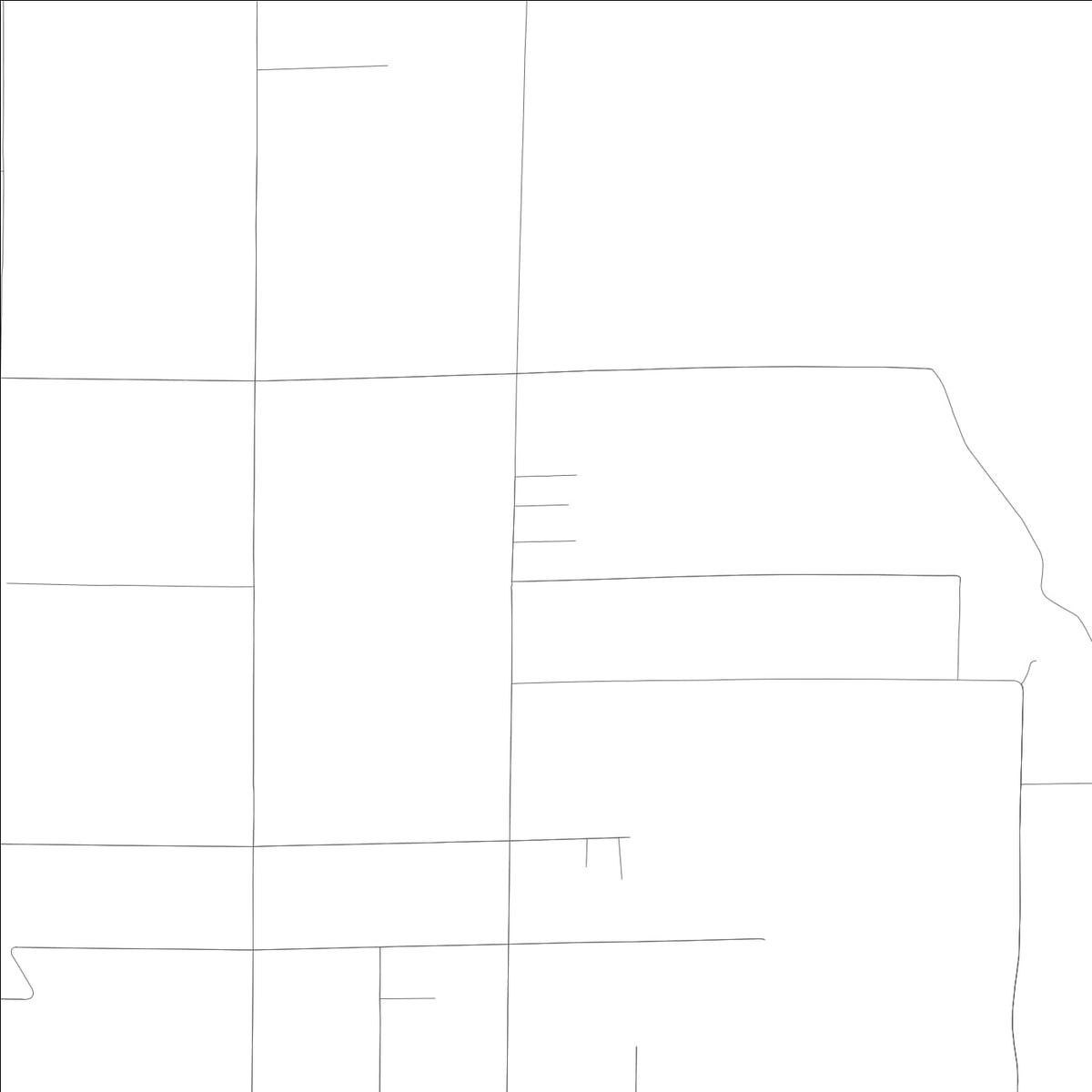 ROAD MAP OF TONYVILLE, CALIFORNIA BY MAPBAKES