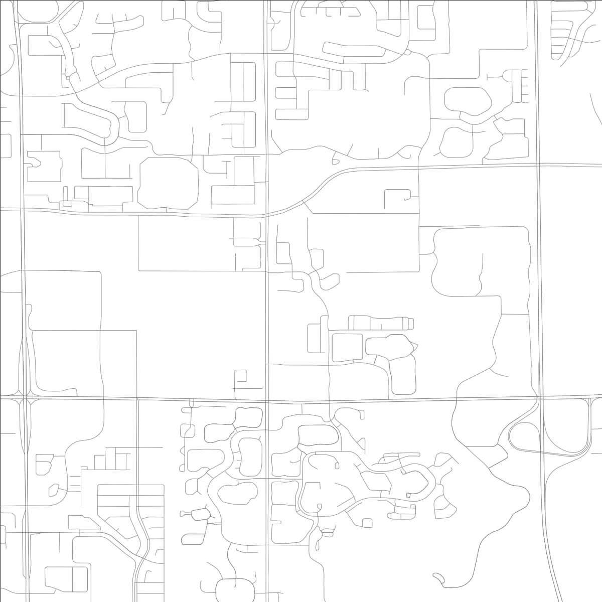 ROAD MAP OF COCONUT CREEK, FLORIDA BY MAPBAKES