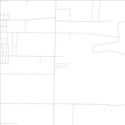 ROAD MAP OF TOOLEVILLE, CALIFORNIA BY MAPBAKES