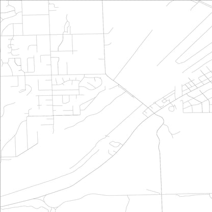 ROAD MAP OF WILLOW SPRINGS, ILLINOIS BY MAPBAKES