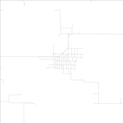 ROAD MAP OF WILSONVILLE, ILLINOIS BY MAPBAKES