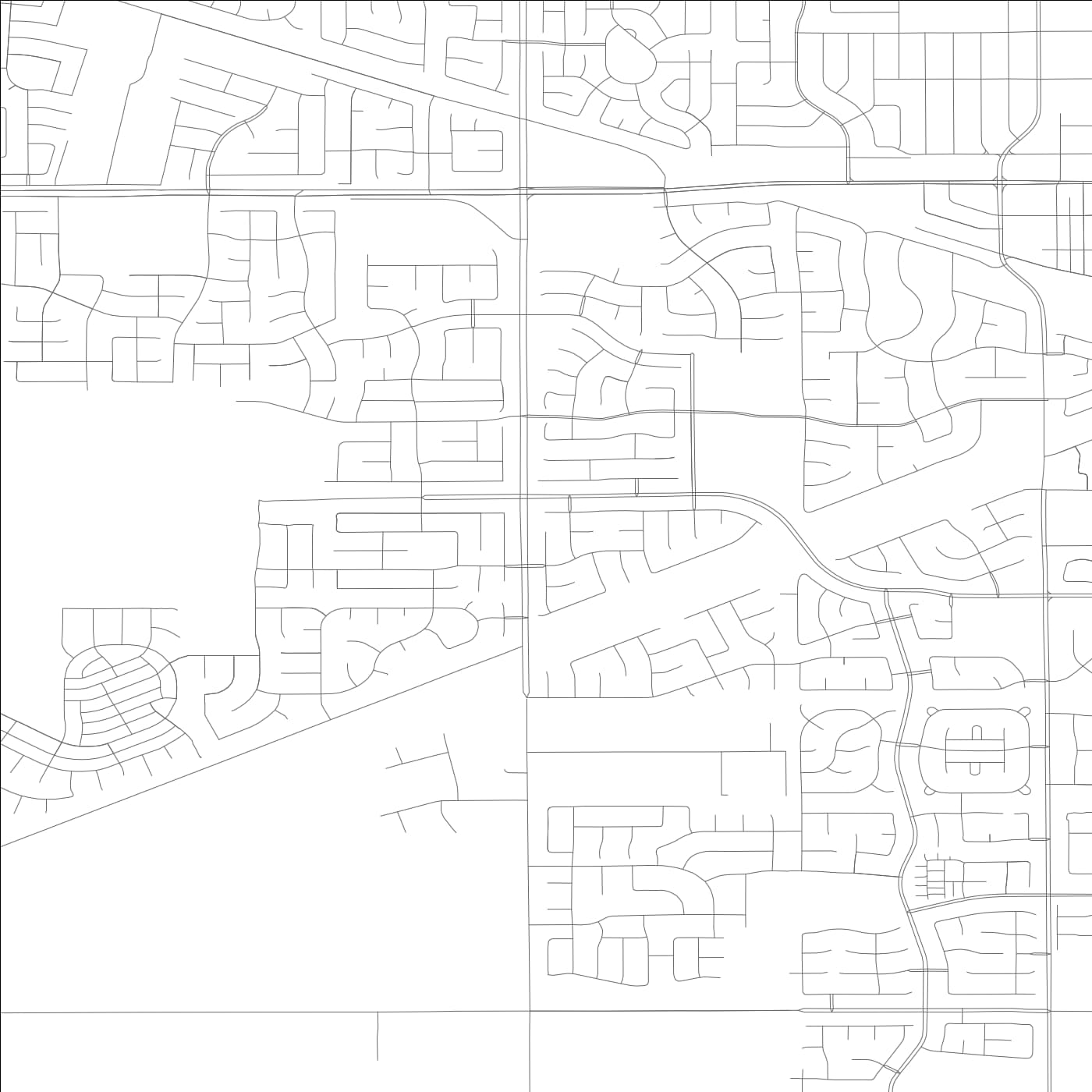 ROAD MAP OF TRACY, CALIFORNIA BY MAPBAKES