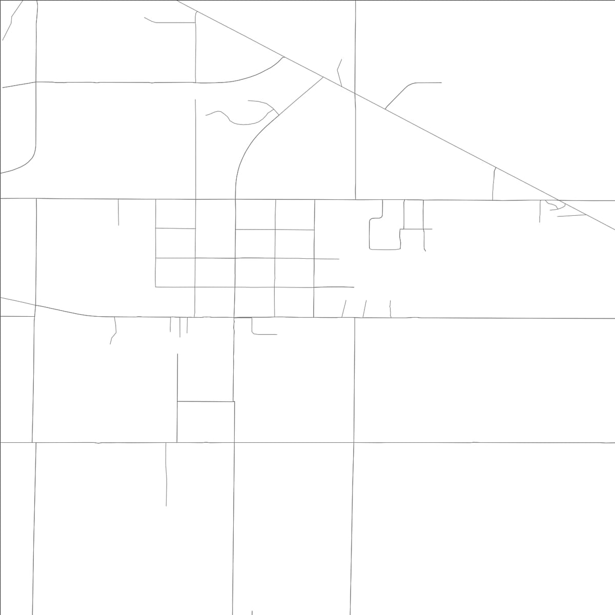 ROAD MAP OF MORELAND, IDAHO BY MAPBAKES