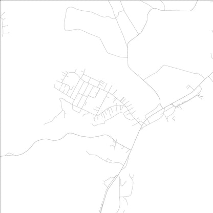 ROAD MAP OF WAILUA, HAWAII BY MAPBAKES