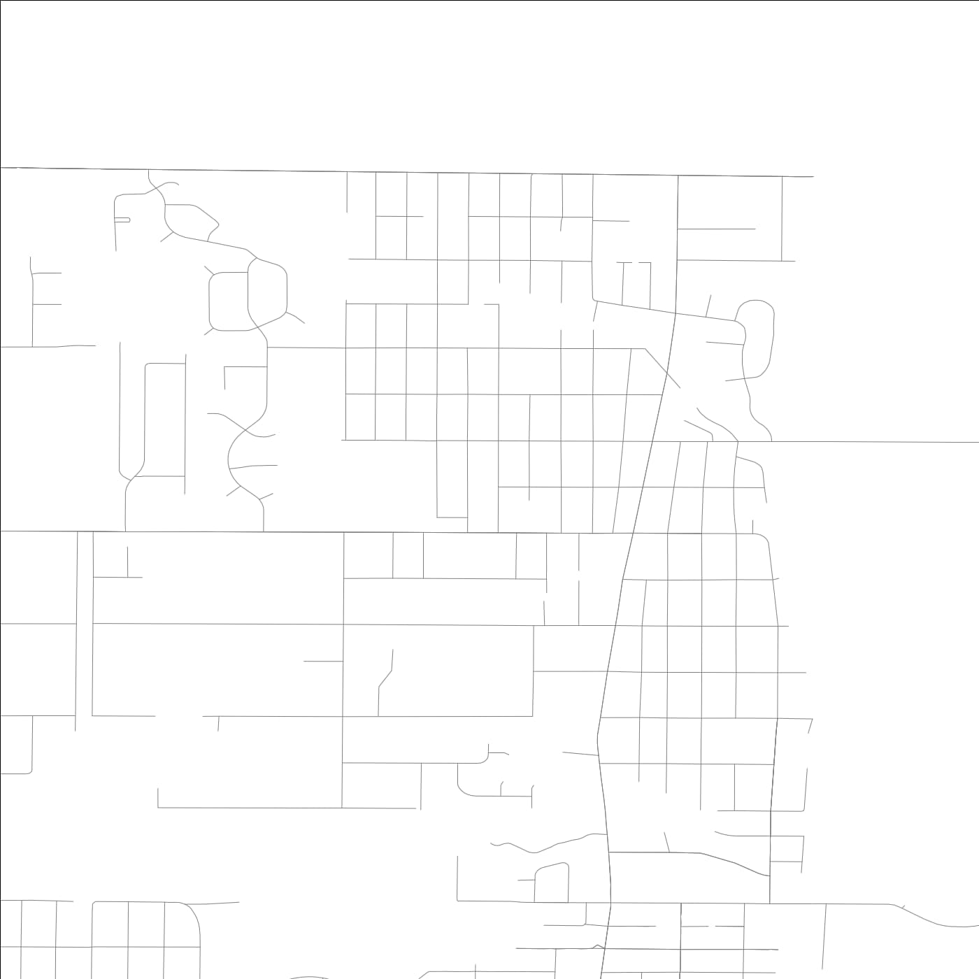 ROAD MAP OF WINTHROP HARBOR, ILLINOIS BY MAPBAKES