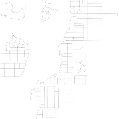 ROAD MAP OF WONDER LAKE, ILLINOIS BY MAPBAKES