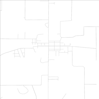 ROAD MAP OF WOODLAWN, ILLINOIS BY MAPBAKES