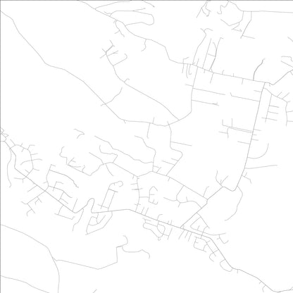 ROAD MAP OF WAILUA HOMESTEADS, HAWAII BY MAPBAKES