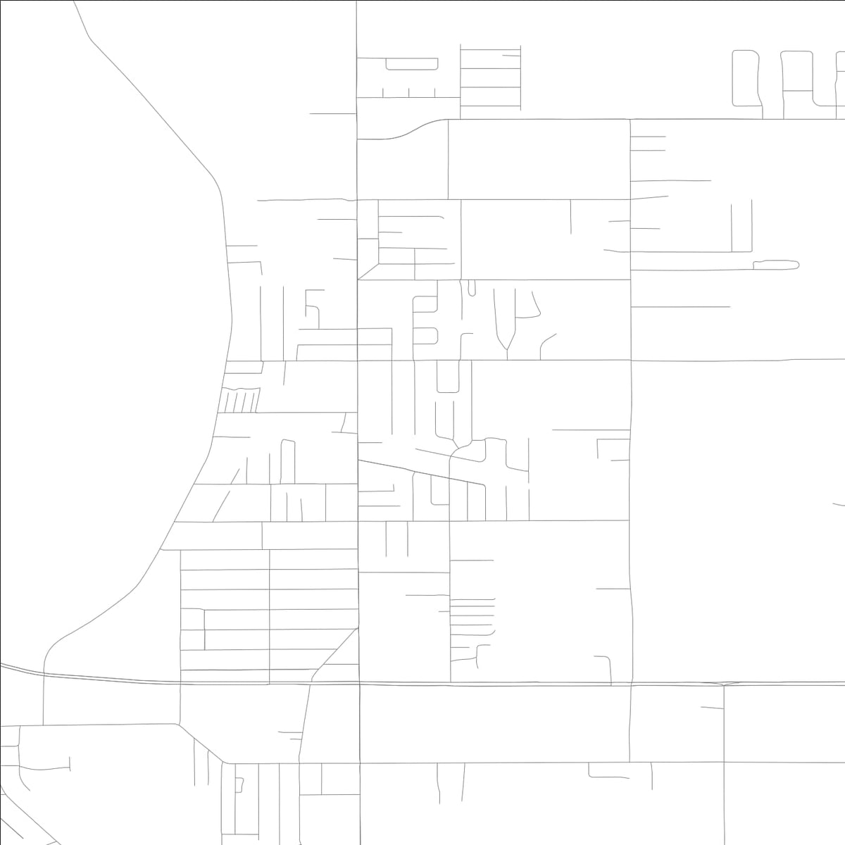 ROAD MAP OF COMBEE SETTLEMENT, FLORIDA BY MAPBAKES