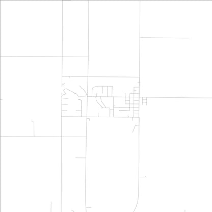 ROAD MAP OF WOODSON, ILLINOIS BY MAPBAKES