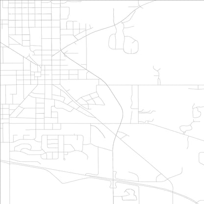 ROAD MAP OF WOODSTOCK, ILLINOIS BY MAPBAKES
