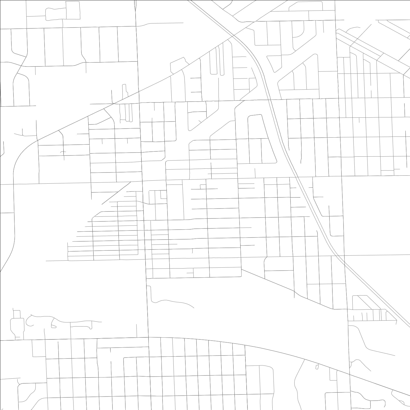 ROAD MAP OF WORTH, ILLINOIS BY MAPBAKES