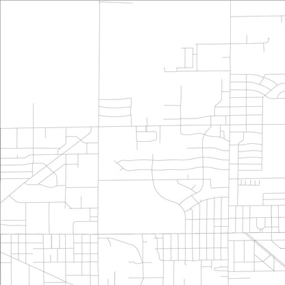 ROAD MAP OF TWENTYNINE PALMS, CALIFORNIA BY MAPBAKES