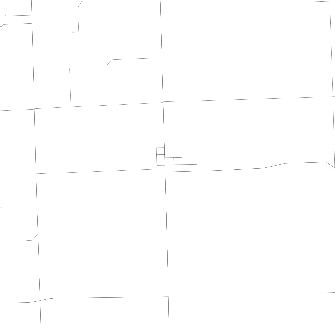 ROAD MAP OF YALE, ILLINOIS BY MAPBAKES