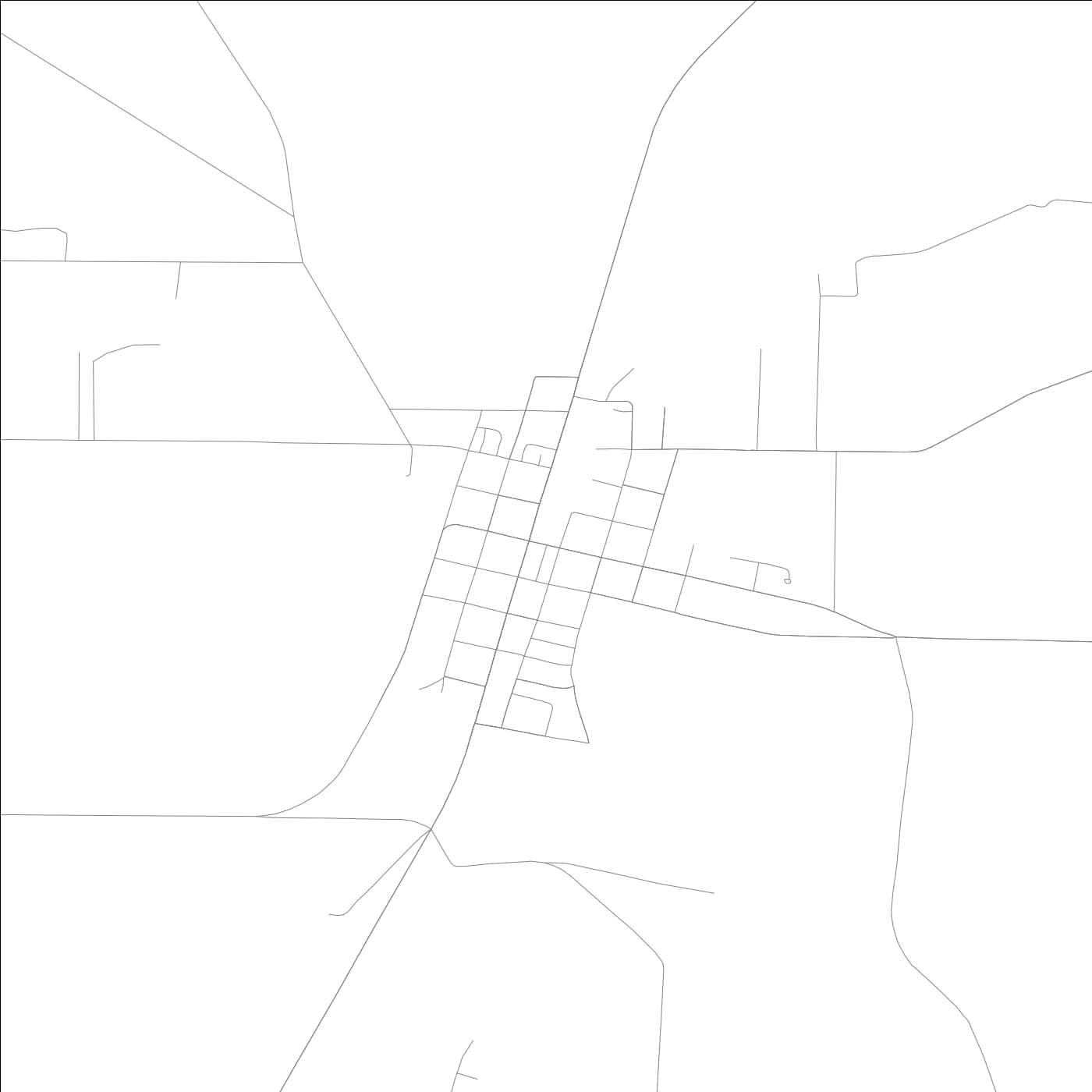 ROAD MAP OF COOLIDGE, GEORGIA BY MAPBAKES