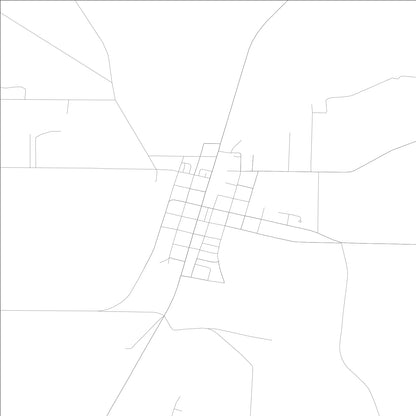 ROAD MAP OF COOLIDGE, GEORGIA BY MAPBAKES