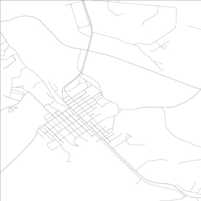 ROAD MAP OF EARLINGTON, KENTUCKY BY MAPBAKES