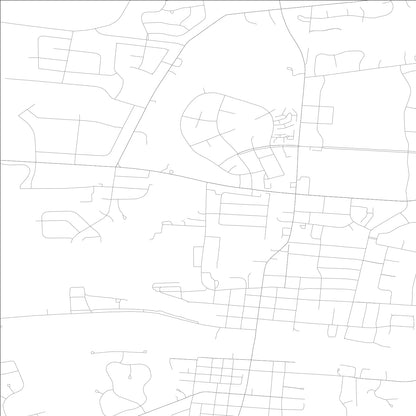 ROAD MAP OF YORKVILLE, ILLINOIS BY MAPBAKES