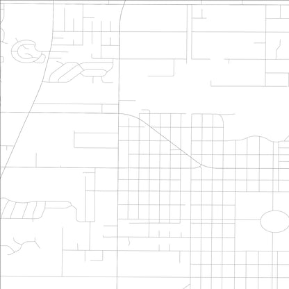 ROAD MAP OF ZION, ILLINOIS BY MAPBAKES