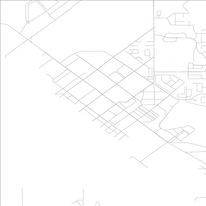 ROAD MAP OF MOUNTAIN HOME AFB, IDAHO BY MAPBAKES