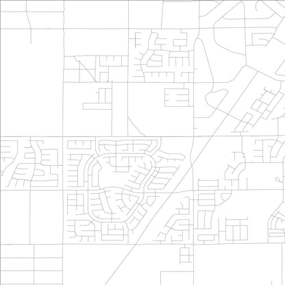 ROAD MAP OF VICTORVILLE, CALIFORNIA BY MAPBAKES