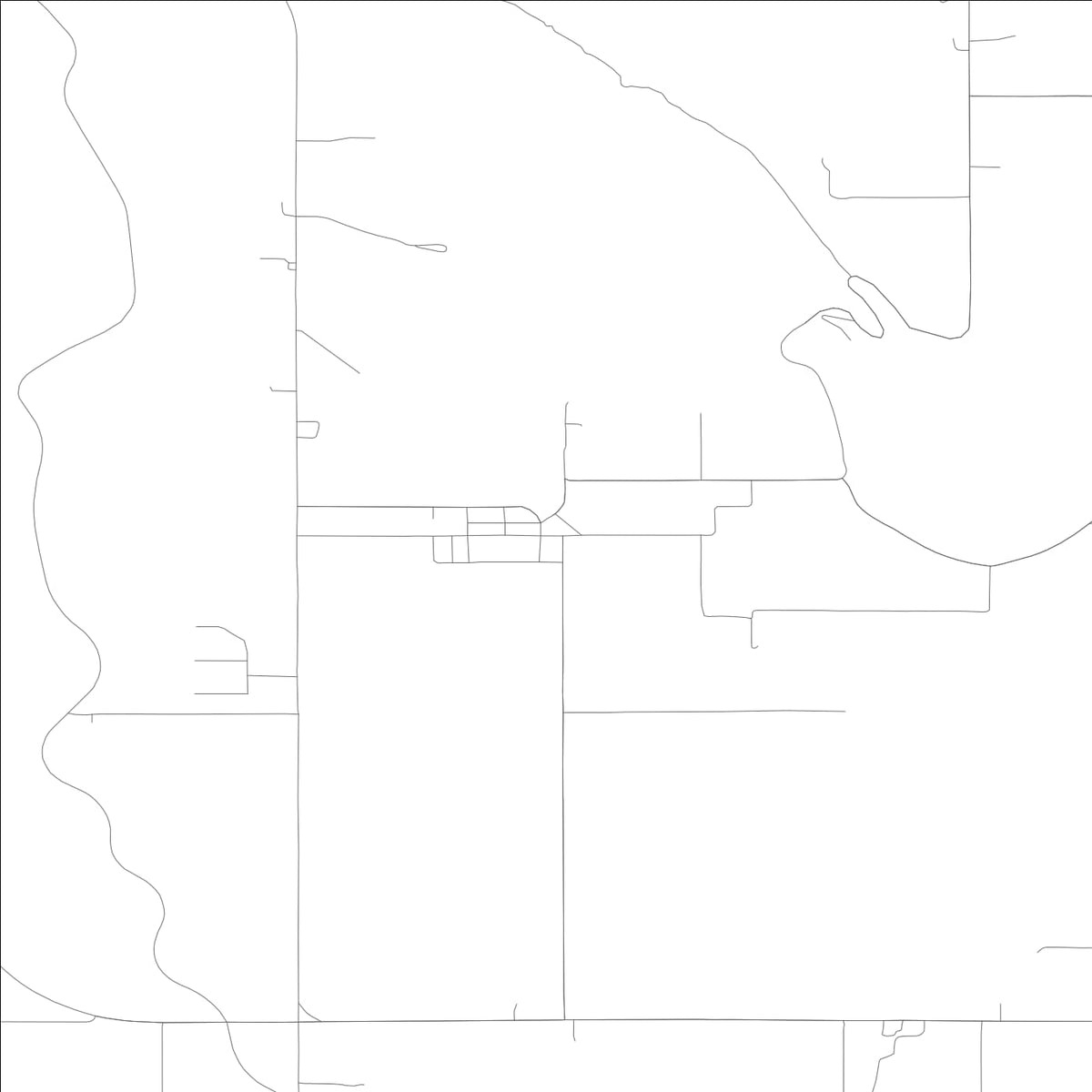 ROAD MAP OF MURTAUGH, IDAHO BY MAPBAKES
