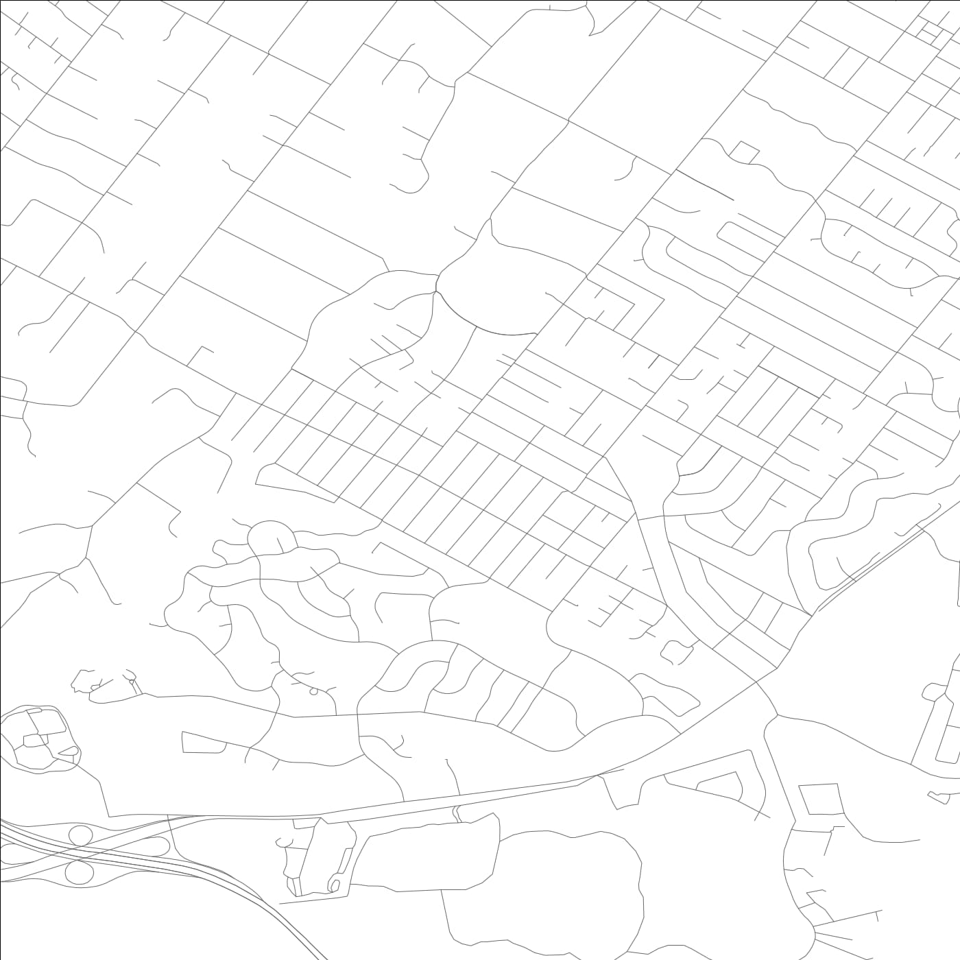 ROAD MAP OF WEST MENLO PARK, CALIFORNIA BY MAPBAKES