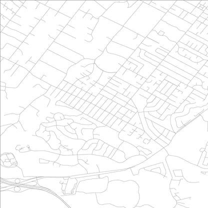 ROAD MAP OF WEST MENLO PARK, CALIFORNIA BY MAPBAKES