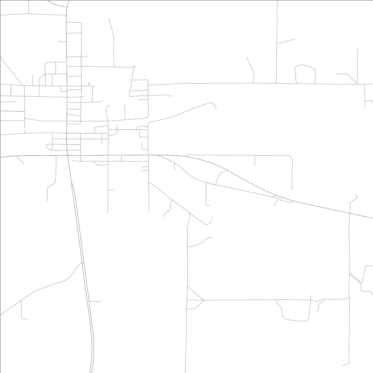 ROAD MAP OF COTTONDALE, FLORIDA BY MAPBAKES