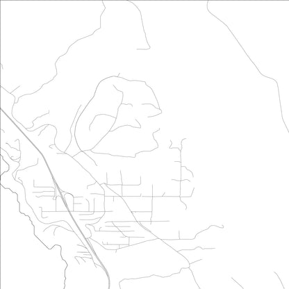 ROAD MAP OF WESTHAVEN MOONSTONE, CALIFORNIA BY MAPBAKES