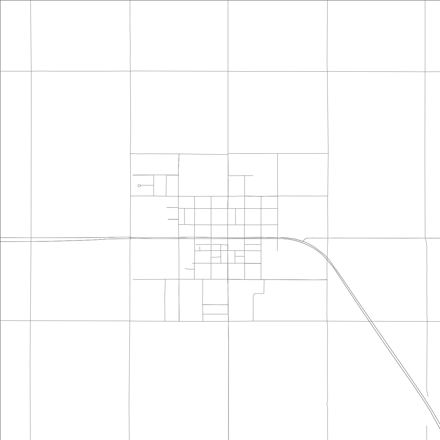 ROAD MAP OF WESTMORLAND, CALIFORNIA BY MAPBAKES