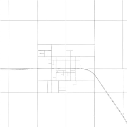 ROAD MAP OF WESTMORLAND, CALIFORNIA BY MAPBAKES