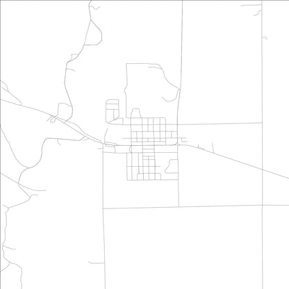 ROAD MAP OF NEW MEADOWS, IDAHO BY MAPBAKES