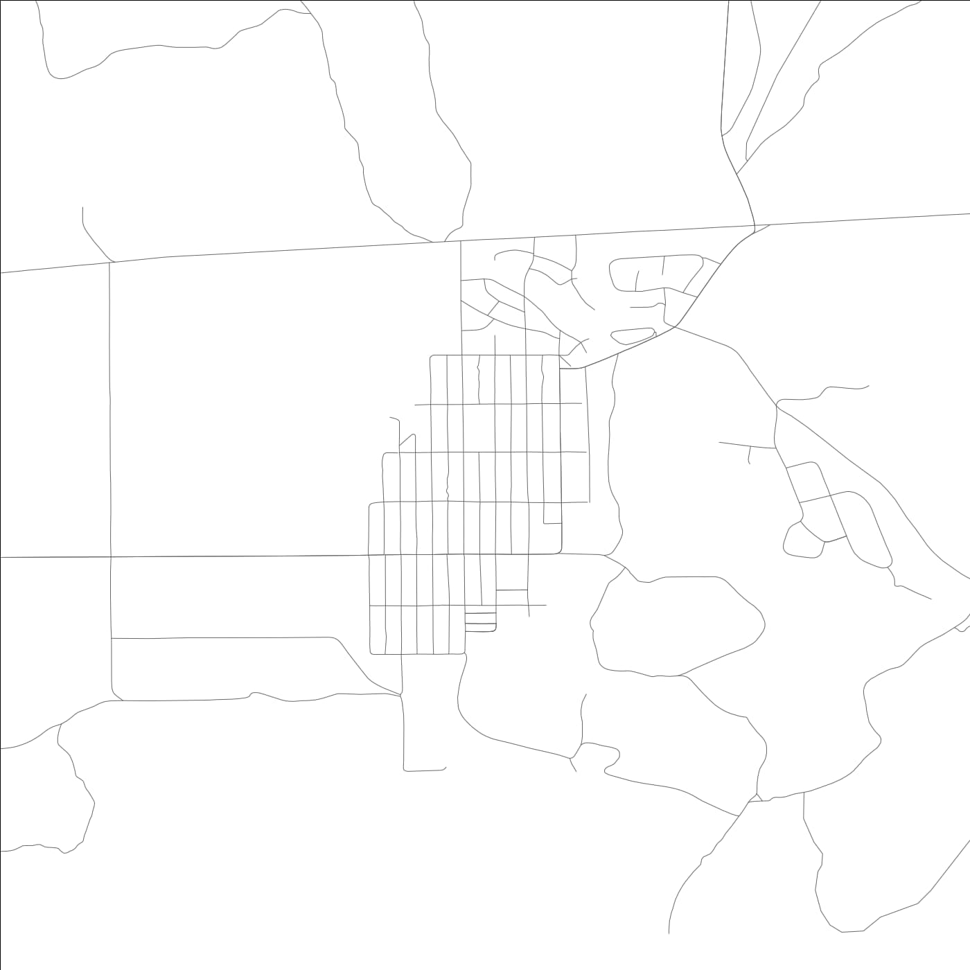 ROAD MAP OF WESTWOOD, CALIFORNIA BY MAPBAKES