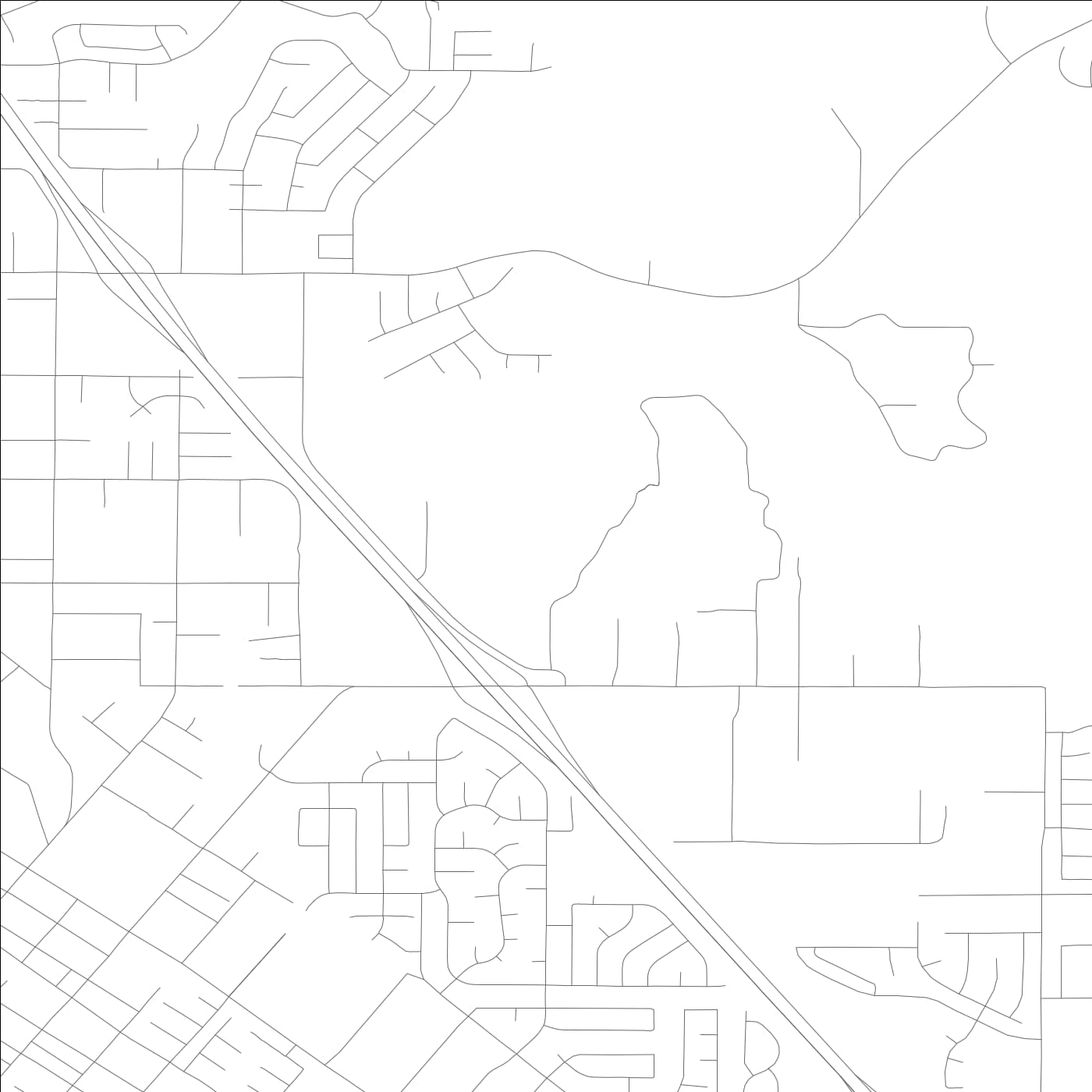 ROAD MAP OF WILDOMAR, CALIFORNIA BY MAPBAKES